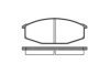 KAWE 0115 20 Brake Pad Set, disc brake